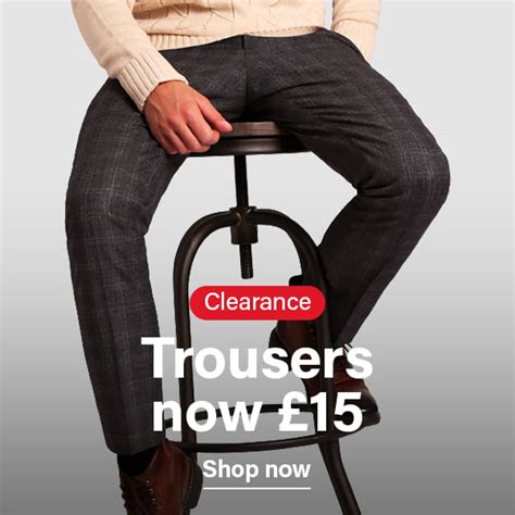 men's designer clothing clearance.